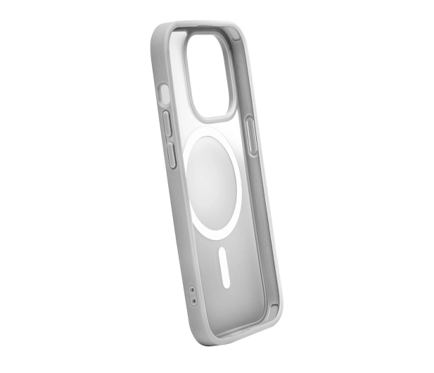 Puro Gradient MagSafe do iPhone 15 Pro Max - srebrne - 1346188 - zdjęcie 2